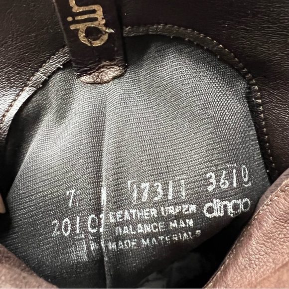 Vintage 80s Dingo Women’s Brown Leather Slouch Western Cowboy Boots, Size 7M - Picture 7 of 8